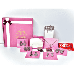 LDH001 – Lady Ornate Oxidised Jewellery Combo